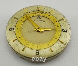 Le Coultre 814 cal. Movement and Dial 28.5 mm Spare Part Repairing