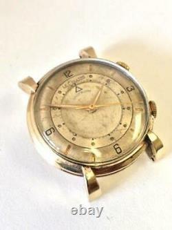 LeCOULTRE MEMOVOX MEN'S VINTAGE WRIST WATCH TO RESTORE OR FOR PARTS