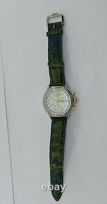 Lemania 5100 Paul Picot Watch Chronograph Automatic Mens Swiss Made For Parts