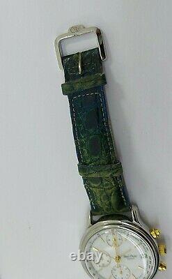 Lemania 5100 Paul Picot Watch Chronograph Automatic Mens Swiss Made For Parts