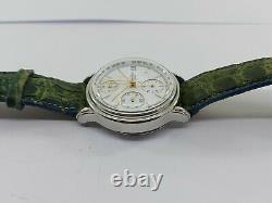 Lemania 5100 Paul Picot Watch Chronograph Automatic Mens Swiss Made For Parts