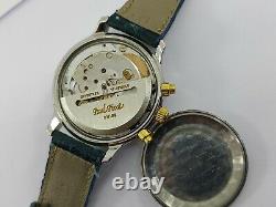 Lemania 5100 Paul Picot Watch Chronograph Automatic Mens Swiss Made For Parts