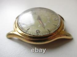 Lemania cal. 3050 Swiss watch movement in case mainspring broken