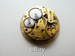 Longines 12.68z wrist watch movement Complete NOT working need service (W601)