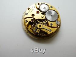 Longines 12.68z wrist watch movement Complete NOT working need service (W601)