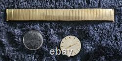 Longines 27M Mens 17 Jewel Movement With 10k GF Band For Spare Parts Or Repair
