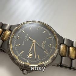 Longines Conquest Vhp Titanium Watch For Parts/Repair Quartz Movement Model