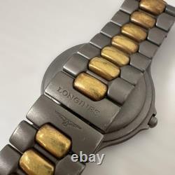 Longines Conquest Vhp Titanium Watch For Parts/Repair Quartz Movement Model