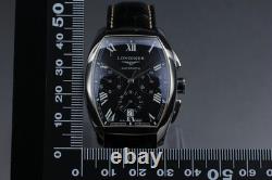 Longines Evidenza L2.643.4 Chronograph Date AT Men's Watch Band little damaged