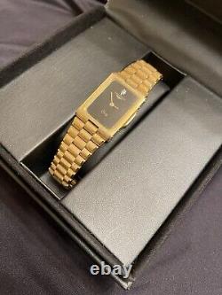 Longines gold watch Tank For Parts Or Repair