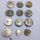 Lot 12 Manual Winding Watch Movement For Parts WLD563RM6