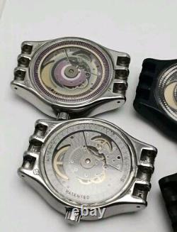 Lot 5 Watches Swatch Sistem51 Automatic Dial 42mm Swiss Men's For Parts