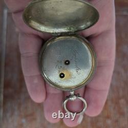 Lot Of 11 Pocket Watches-Mixed Brands And Sizes For parts/ Repair