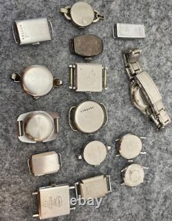 Lot Of 15 Watches For Ladies For Parts Or Repair Delbana, Vulcain, Moeris, Etc