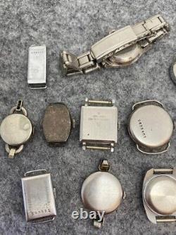 Lot Of 15 Watches For Ladies For Parts Or Repair Delbana, Vulcain, Moeris, Etc