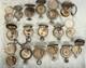 Lot Of 18 Pocket Watches Only For Repair Or Parts! Sale AS They Are