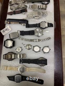 Lot Of 19 Casio Broken And Missing Watch Parts