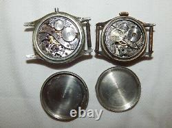 Lot Of 2 Bulova Military Watches 10ax & 10ba Not Working Parts Or Repair