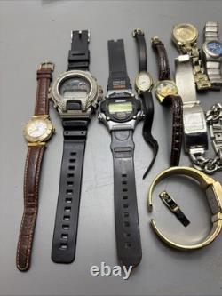 Lot Of (20) Vintage Watches Mixed Brands For Parts Or No Battery
