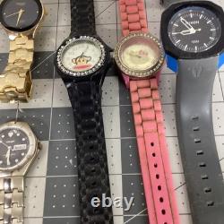 Lot Of 24 Watches. For Parts Or Repairs. Untested See Pictures For Makers