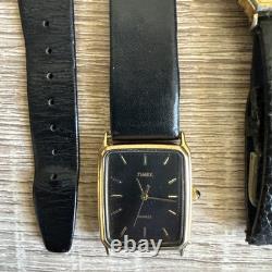 Lot Of 27 items Watches, Work And Some For Parts also coins and belt buckles