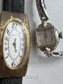 Lot Of 28 Vintage 17j Women's Watches Elgin Helbros Endura Monarch. For Parts