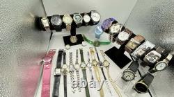 Lot Of 30 Womens And Men's Watches High End Some Work And Some For Parts Citizen