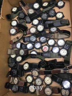 Lot Of 305 Casio Broken And Missing Parts Watches