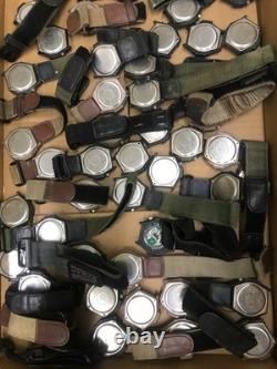 Lot Of 305 Casio Broken And Missing Parts Watches