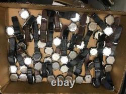 Lot Of 305 Casio Broken And Missing Parts Watches