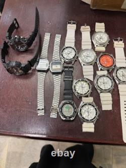 Lot Of 34 Casio Broken Watches