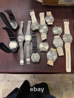 Lot Of 34 Casio Broken Watches