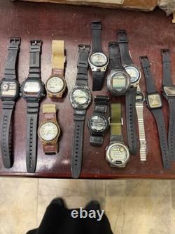 Lot Of 34 Casio Broken Watches