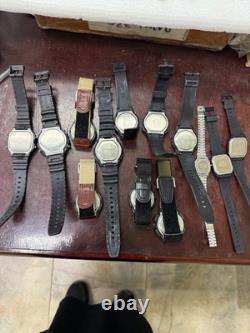 Lot Of 34 Casio Broken Watches