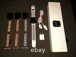 Lot Of 4 Apple Watch Series 5 A2095 With Metal Bands And Box As Is