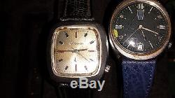 Lot Of 4 Vintage 1970's Bulova Accutron 218 Movement Watches 4u2fix Or For Parts