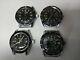 Lot Of 4 Vintage Diver Watches, For Parts, Running And Stopping, Must Fix Them