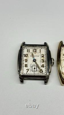 Lot Of 4 Watches, Hamilton, gruen, Bulova, Elgin, For Parts Or Repair