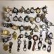 Lot Of 40 Assorted Pocket Watches Untested Vintage New Parts Repair Good