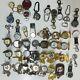 Lot Of 40 Assorted Pocket Watches Untested Vintage New Parts Repair Good