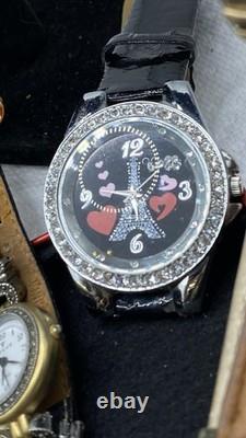 Lot Of 42 Womens And Men's Watches High End Some Work And Some For Parts