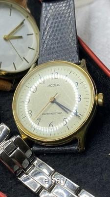 Lot Of 42 Womens And Men's Watches High End Some Work And Some For Parts