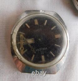 Lot Of 6 Vintage Assorted Wrist Watches For Restore Repair Or Parts, Not Tested