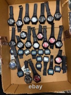 Lot Of 79 Casio Broken And Missing Parts Watches