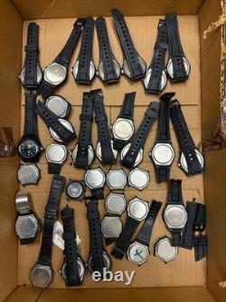 Lot Of 79 Casio Broken And Missing Parts Watches
