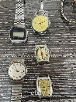 Lot Of Male And Female Untested Watches For Parts Or Repair