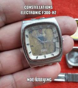 Lot Of Omega Constellation And Seamaster Watches For Parts And Restorations
