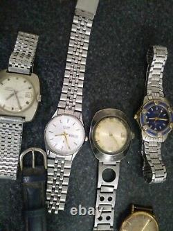 Lot Of Watches For Repair Or Spare Parts