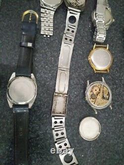 Lot Of Watches For Repair Or Spare Parts