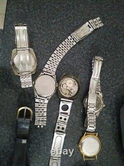 Lot Of Watches For Repair Or Spare Parts